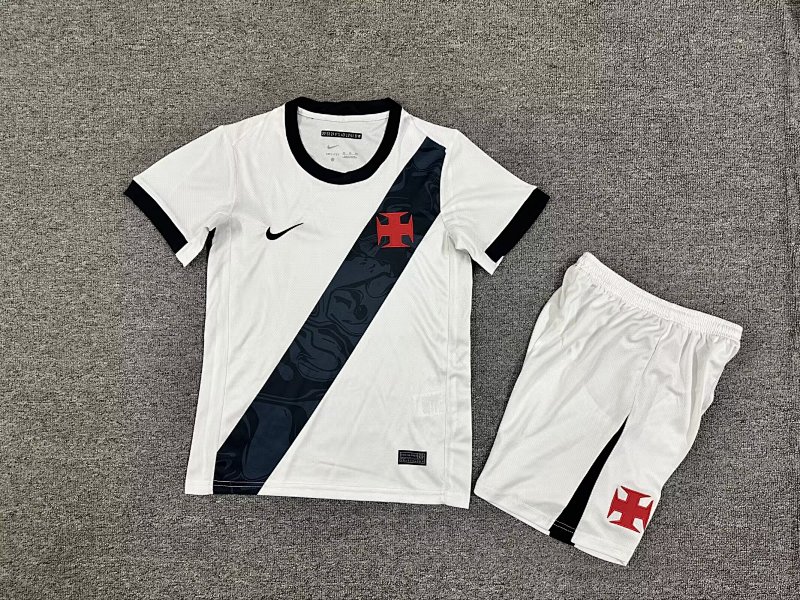 Niño_Kids Vasco Away Soccer Uniform 26 27-1040